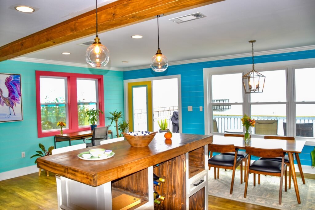 Waterfront cottage on the bay - Fairhope - dining area