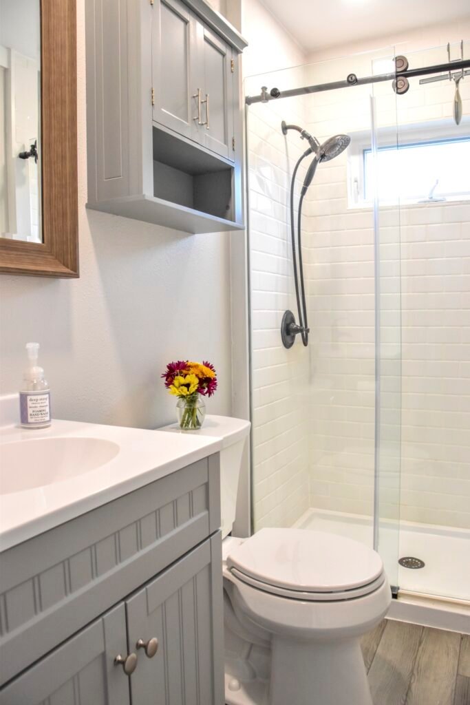 Fairhope rental on the bay shower