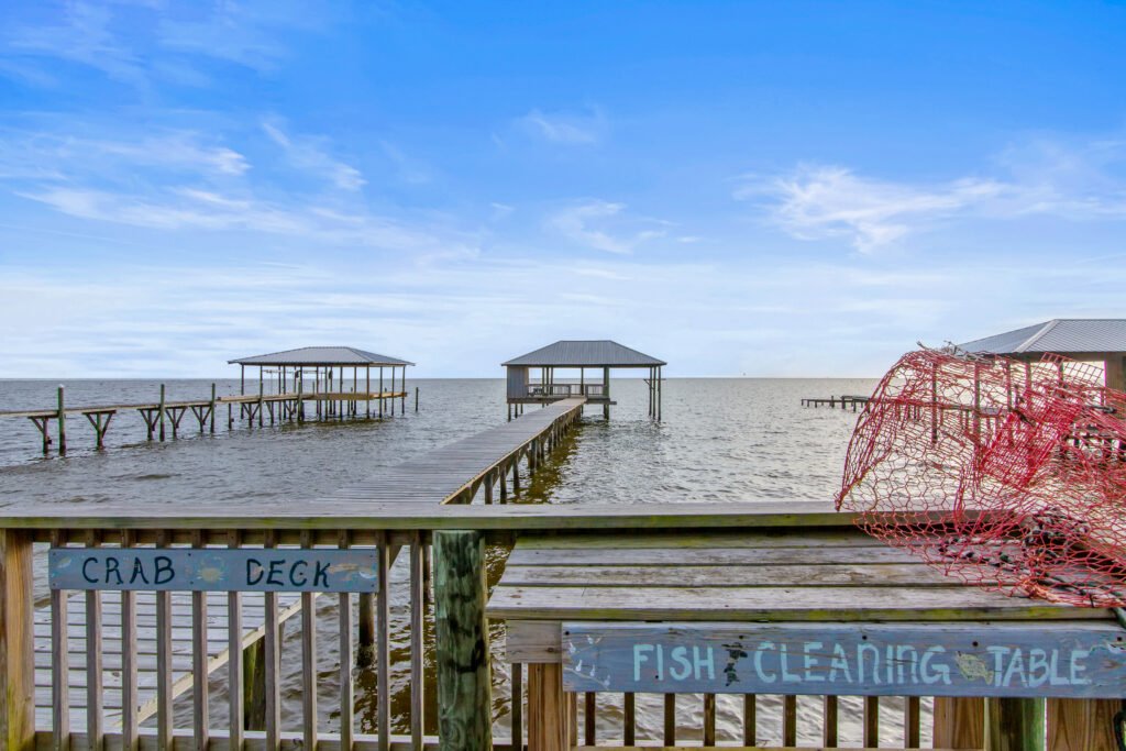 Fairhope rentals on the bay - private pier