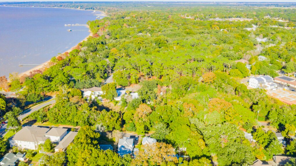 Eastern Shore drone photo