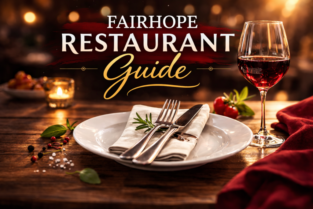 Guide to the best restaurants in Fairhope AL